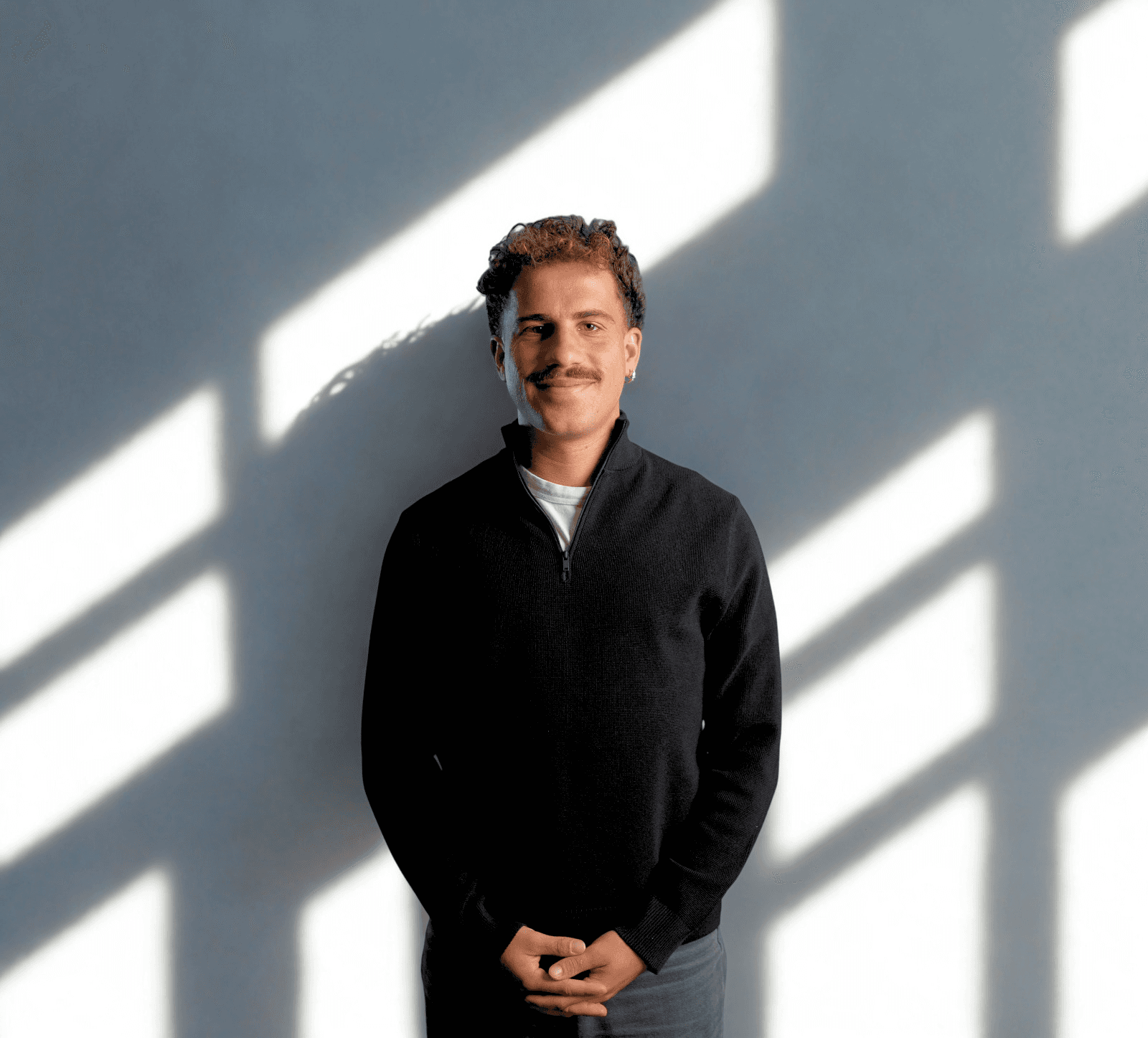 Enric conducting research